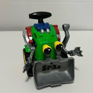 Tonka Spike the Bulldozer *RARE*My Talking Truckbot Green WORKING Vintage 2001